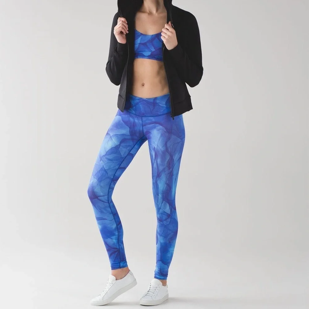 Lululemon Wunder Under Leggings in Midnight Tulle Multi